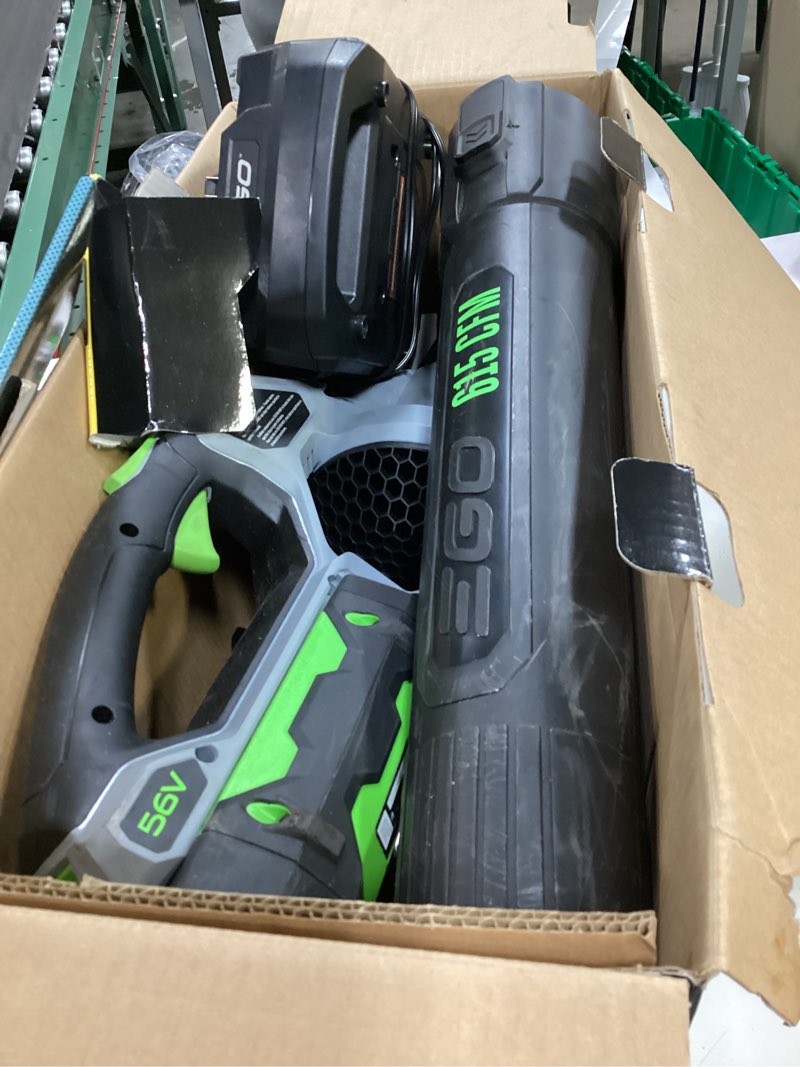 Condition photo showing Good Condition for ego power+ lb6151 170 mph 615 cfm 56 v battery handheld leaf blower kit (battery & charger) w/ 2.5 ah battery