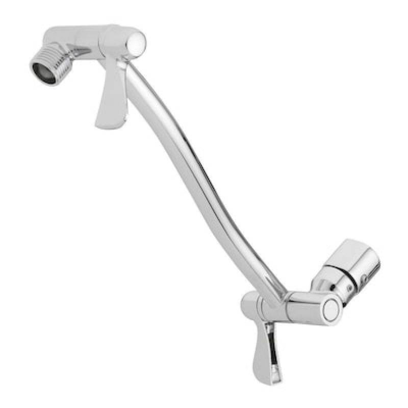 Project Source Chrome 8.95-in Universal Shower Shower arm