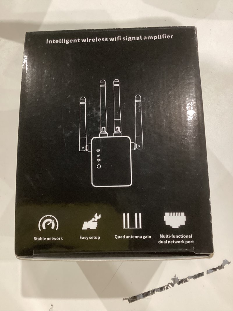Condition photo showing As Is for 2025 WiFi Extenders Signal Booster for Home Long Range Up to 9800 sq. ft & 40 Devices, WiFi Extender