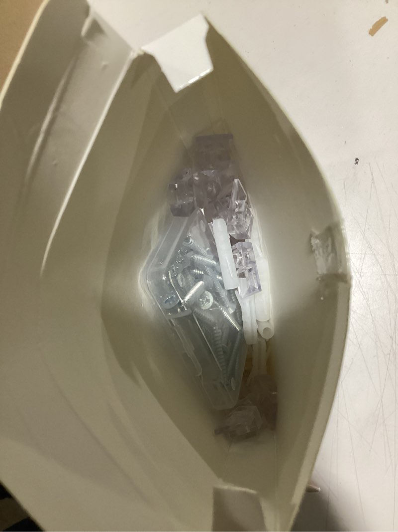 Condition photo showing Good Condition for Blulu 20 Pack Mirror Holder Clips for 6 mm in (6/25) Glass Mirror Hanging Kit for Wall Mounting Hanging Retainer Fasteners with Screw and Anchors for Fixing Cabinet Door(Classic Style)