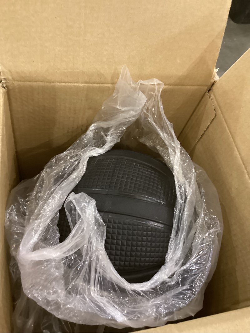 Condition photo showing Good Condition for Yes4All Slam Balls, 10-40lb Weighted Ball Weight, Durable PVC Sand Filled Workout Dynamic Slam Ball for Core Strengthen Black 15lbs