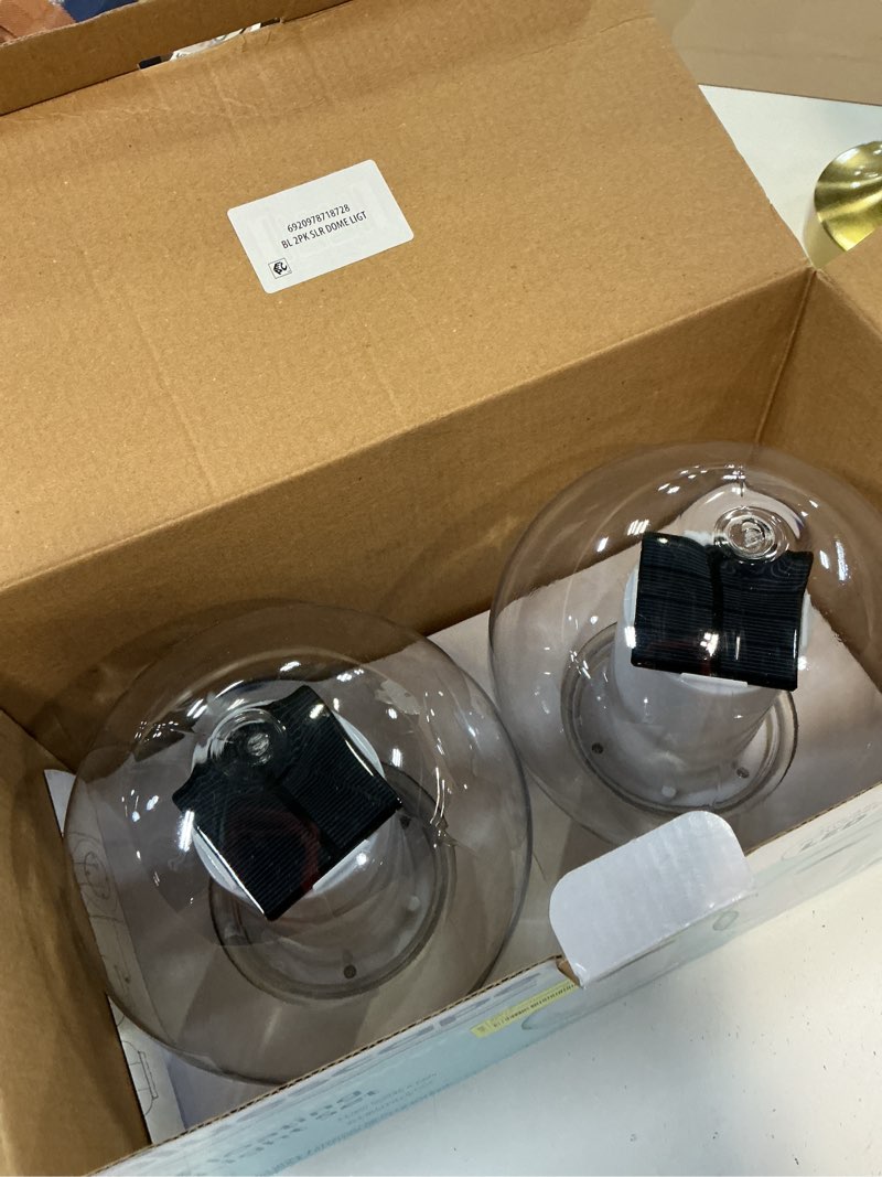 Condition photo showing Good Condition for bluescapes solar floating dome lights 2 pack for spa and pool