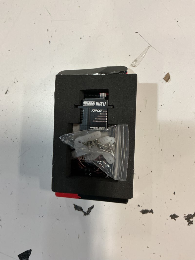 Condition photo showing Good Condition for injora 11kg coreless digital micro servo high torque metal gear for 1/18 1/24 rc crawler upgrade(side wire exit)