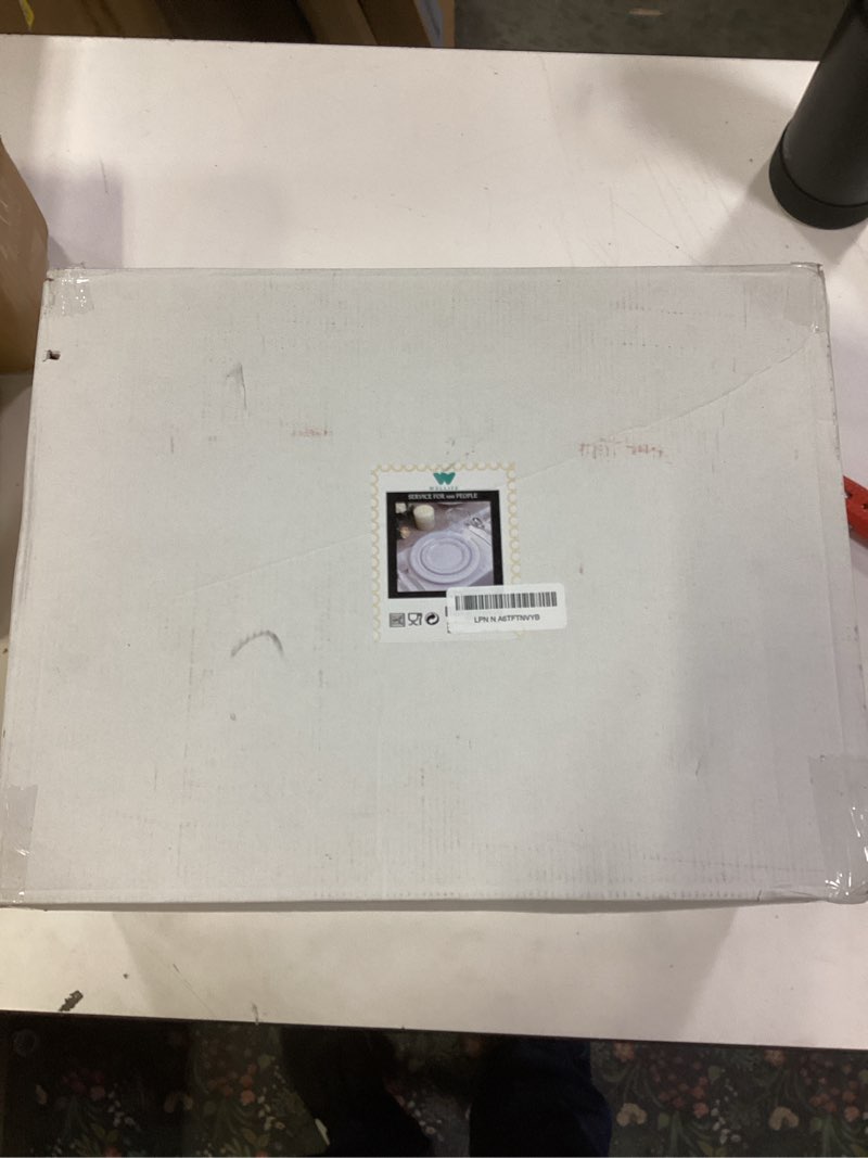 Condition photo showing New/Like New for WELLIFE 600 PCS Silver Disposable Dinnerware Set for 100 Guests, Wedding Reception Plates & Silver Plastic Tableware, Dinner & Salad Plates, Cups, Forks, Knives & Spoons for Weddings & Elegant Events 100 Guests Silver