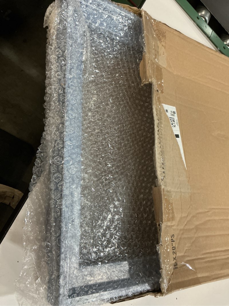 Condition photo showing Good Condition for Canvas Floater Frame for 16x20 Oil Paintings, 2 Pack Canvas Floating Frames with 0.9 Inch Deep for Art Prints Home Office Wall Decor Wedding Mother’s Day Christmas Gift (Distressed Blue) 16x20" Distressed Blue