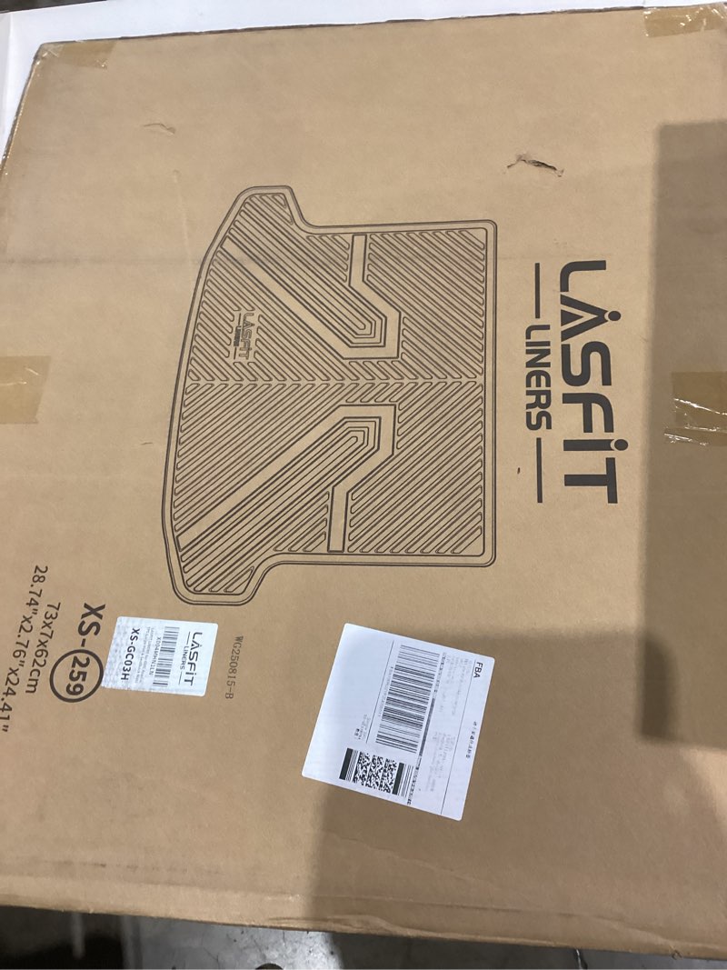 LASFIT Trunk Mat with Backrest Mat for Chevrolet Chevy Traverse 2024-2026 & GMC Acadia 2024-2026 & B