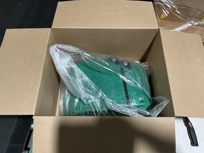Condition photo showing Good Condition for guard shield tarp green 9x15 feet multi purpose waterproof poly tarp cover 4mil
