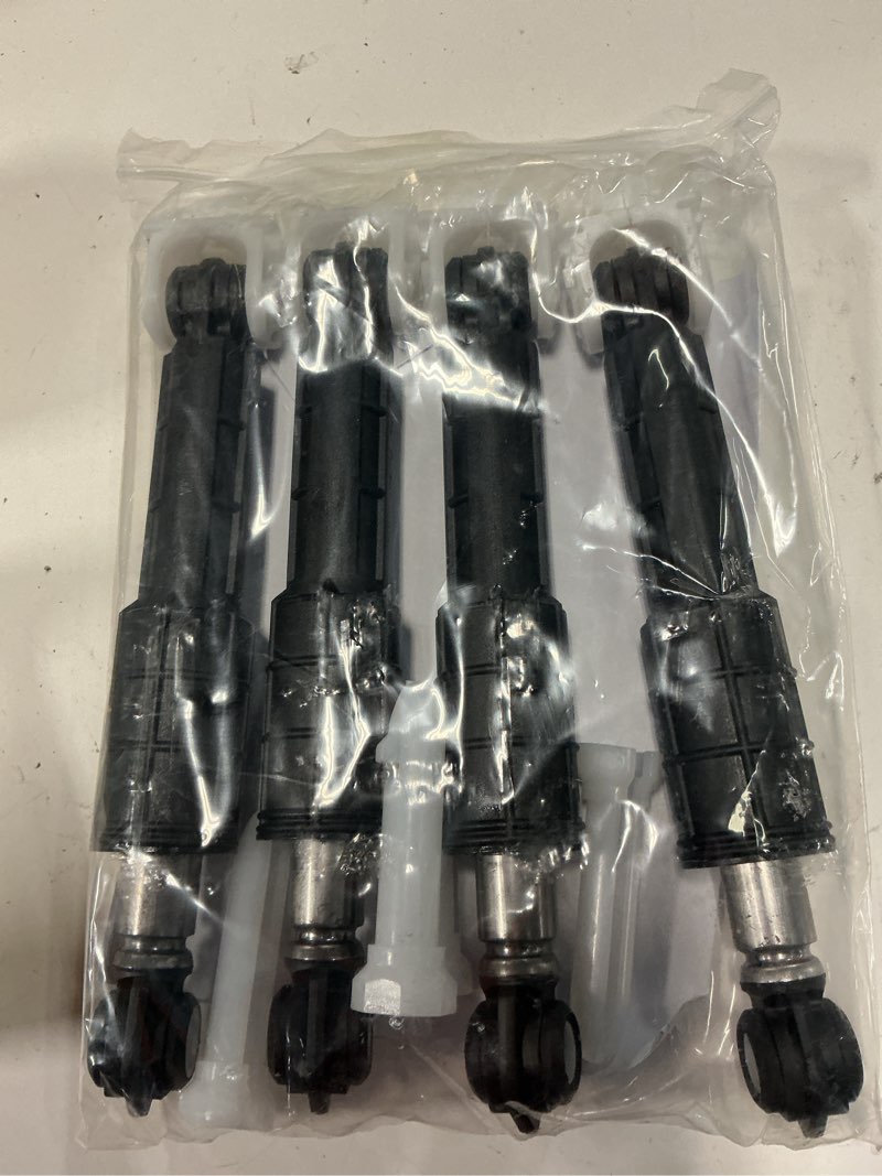 Condition photo showing Good Condition for wh01x20826 washer shock absorber kit fit for g.e washer damper shock replaces wh01x10343 ap4265856 wh01x10385 wh01x10425 ah1482318 ea1482318 wh01x10260 ps1482318 - with 4 shocks and 4 pins