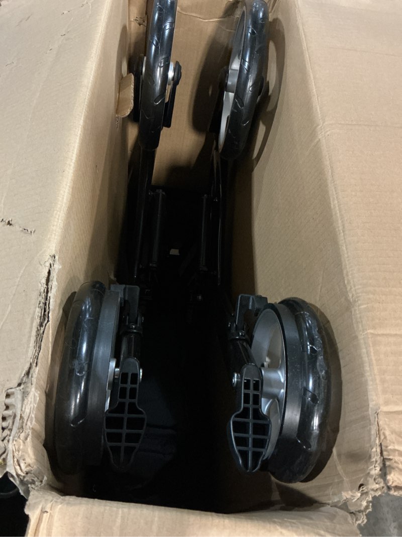 Condition photo showing As Is for drive medical nitro sprint foldable rollator walker with seat, petite height lightweight rollator with large wheels, folding rollator, short rolling walker for seniors and adults, black petite black