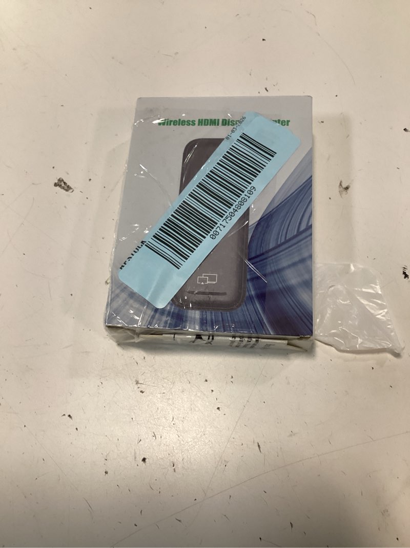 Condition photo showing Good Condition for wireless hdmi transmitter and receiver, plug play portable, 4k decode 1080p output, bluetooth hdmi video streaming from laptop, pc, smartphone to tv projector monitor,business-grade conference white