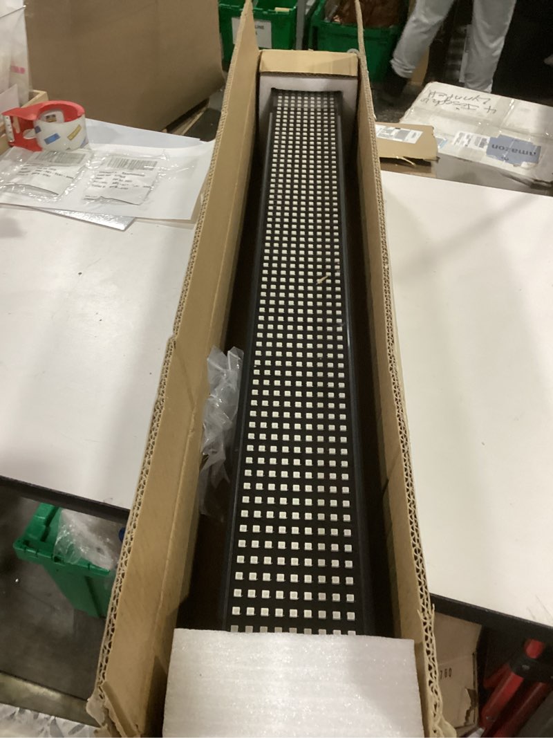 Condition photo showing As Is for 120W 666 LED RGB Wall Washer Light Bar,DJ Party Lights Bar Stage Lighting 3/9/22CH DMX & Sound Activated Modes Pixel Strobe Color Changing Light for Church Clubs Live Wedding Indoor Black 1