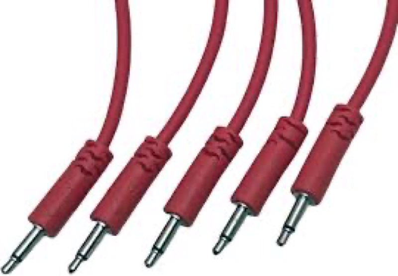Starving Students Music Supplies SSMS - Luigi's Modular Spaghetti Eurorack Patch Cables - Package of