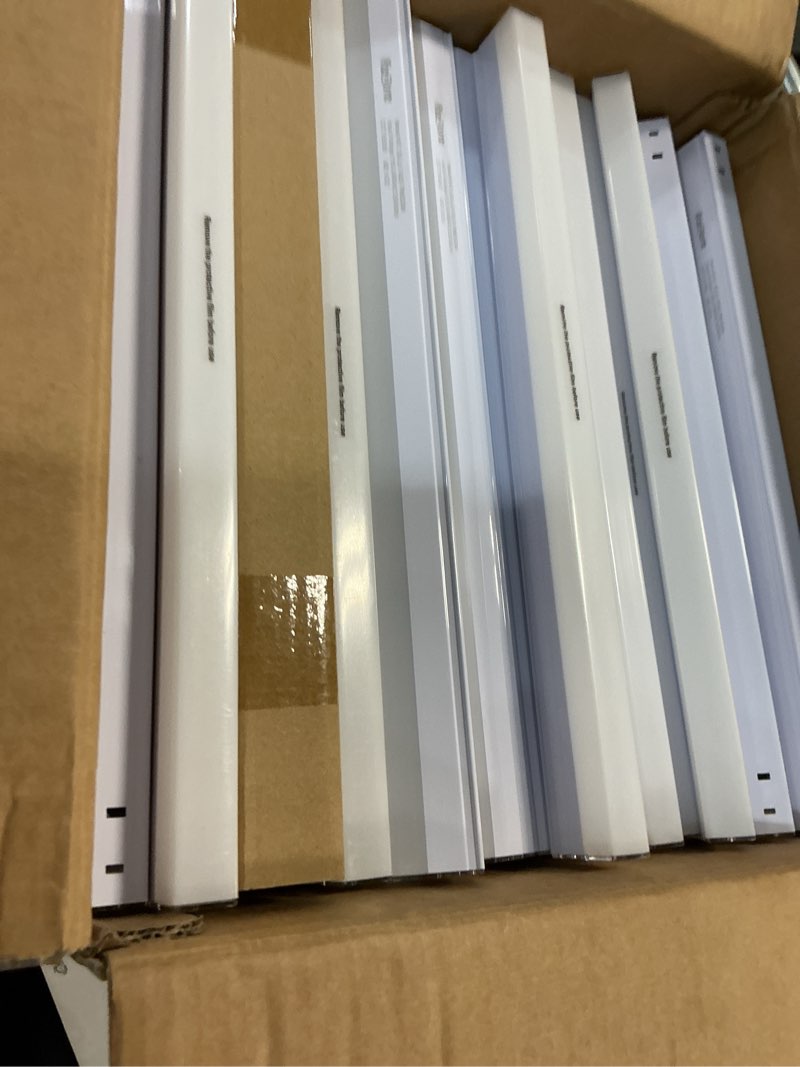 Condition photo showing Good Condition for Hexagon Garage Lights : 3 Level Dimmable 581W Tube 22 Grids Hexagon LED Lights - Easy Install 6500K Super Bright Hex Light for Warehouse, Car Detailing Shop, Exhibition Hall, Gym 22 HEX+NoBorder