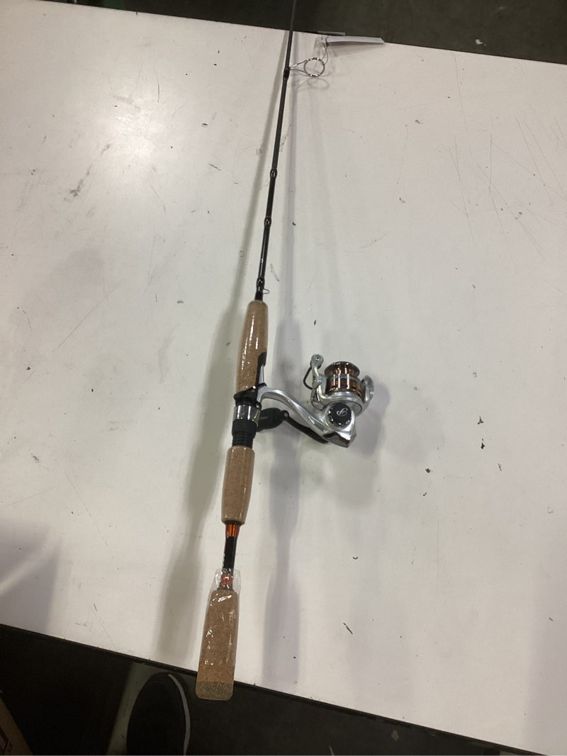 Condition photo showing As Is for pflueger monarch spin combo 5'6" - ultra light