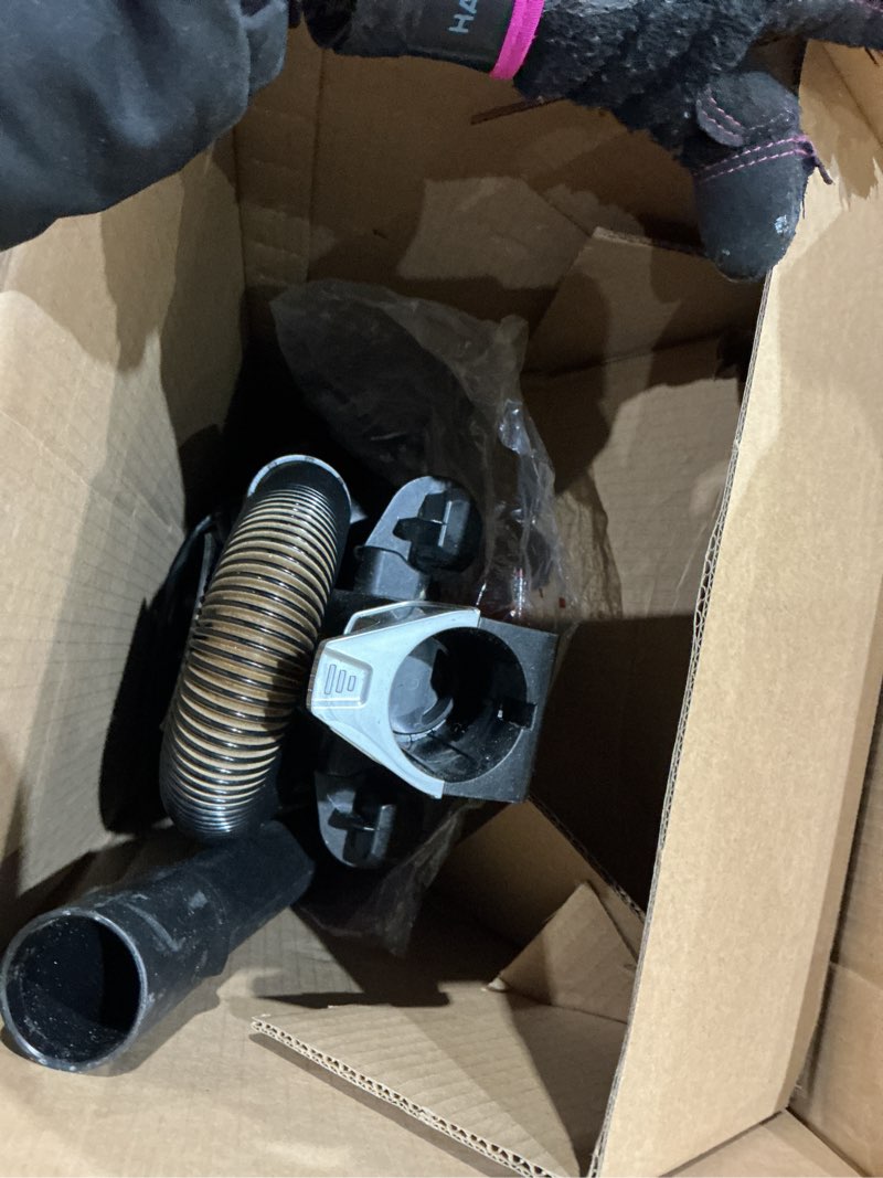 Condition photo showing As Is for eureka airspeed ultra-lightweight compact bagless upright vacuum cleaner, replacement filter, blue