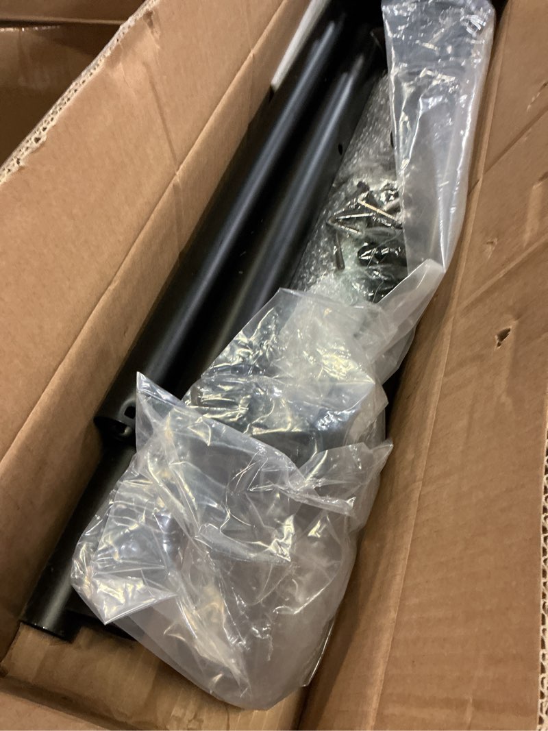 Condition photo showing Good Condition for dj lights stand with round t bar, heavy duty par can tripod for 7 lights stage light stand adjustable height 55-100 inch, dj lighting suitable for stages, bar, banquet, party 1 pack round t bar