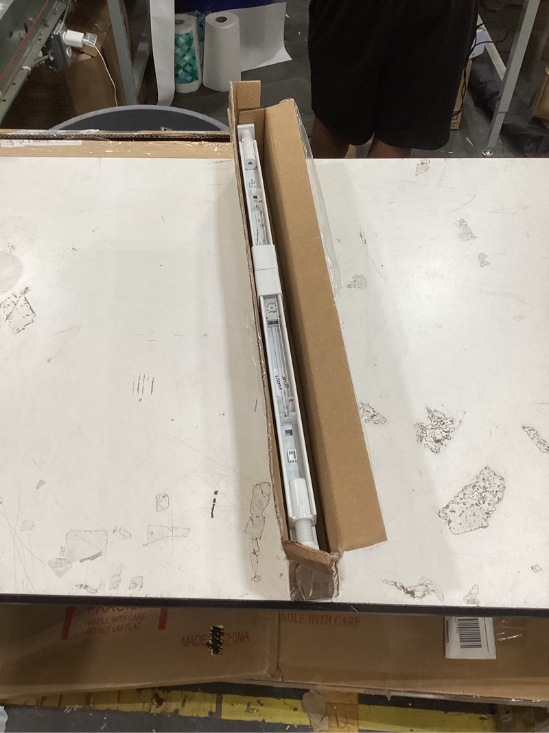Condition photo showing Good Condition for lazblinds upgraded top down bottom up (tdbu) honeycomb blinds, no drill no tools easy install cordless cellular shades for windows 27" w x 48" h, white - light filtering light filtering - white 27"w x 48"h