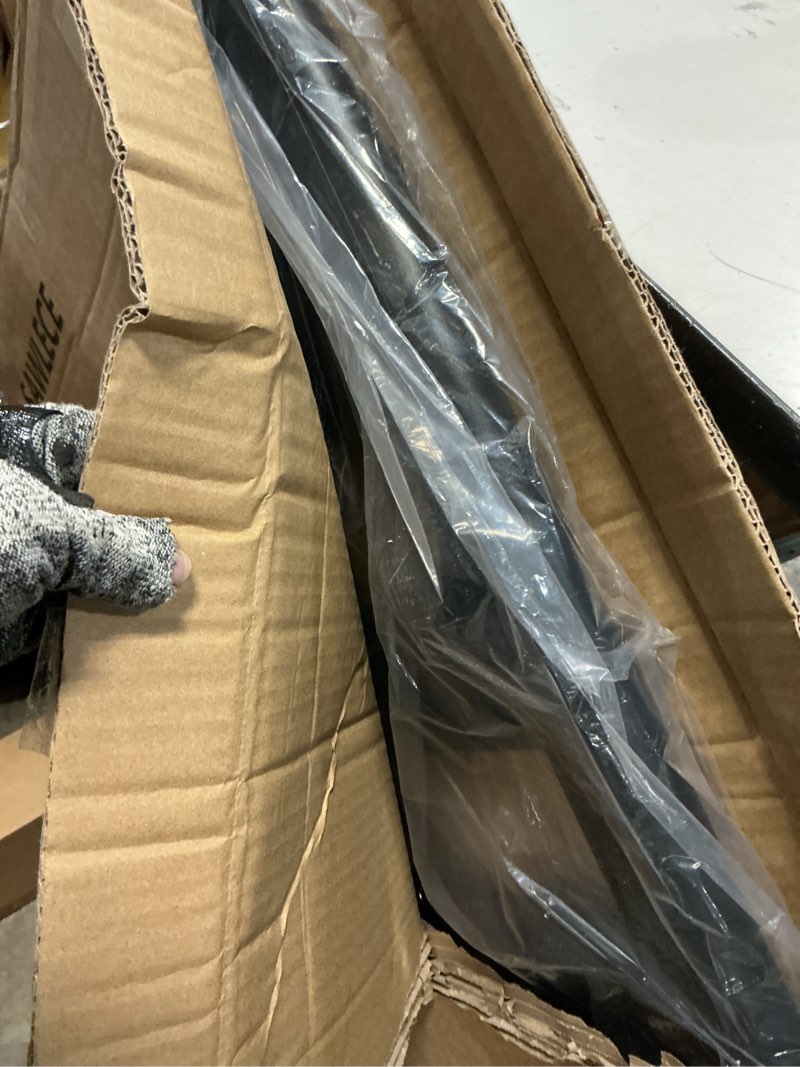 Condition photo showing Good Condition for Freestanding Towel Warmer – 5-Bar Heated Towel Rack with Timer & Adjustable Temperature, Automatic Shut-Off,Space Aluminum,Fast Heating in About 10 Minutes for Bathroom & Spa,Matte Black Black Freestanding 5-Bars