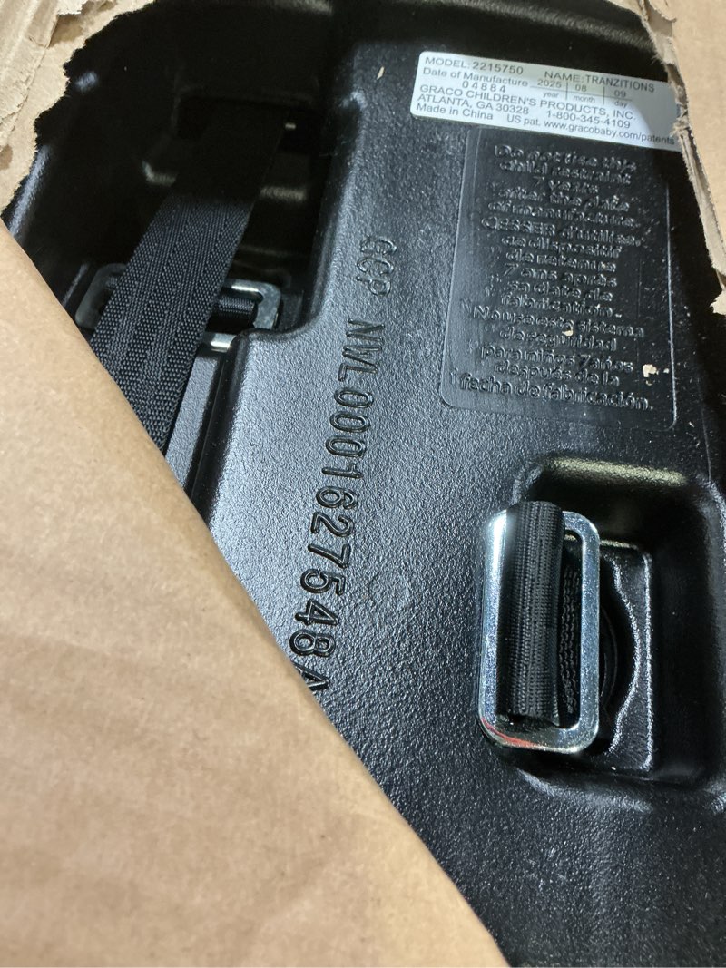 Condition photo showing Good Condition for graco tranzitions 3-in-1 harness booster car seat, forward facing car seat, highback, to backless booster, proof proof 2.0