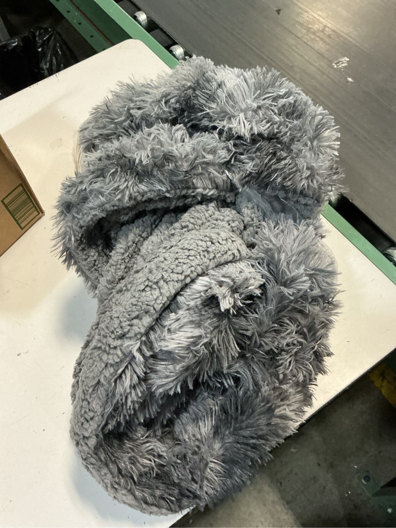 Condition photo showing Good Condition for bedsure waterproof dog blankets for large dogs - cat blanket for couch protector washable long faux fur,calming soft reversible throw furniture protection for puppy pet, 50"x60", tie-dye grey xl(50x60") tie-dye grey