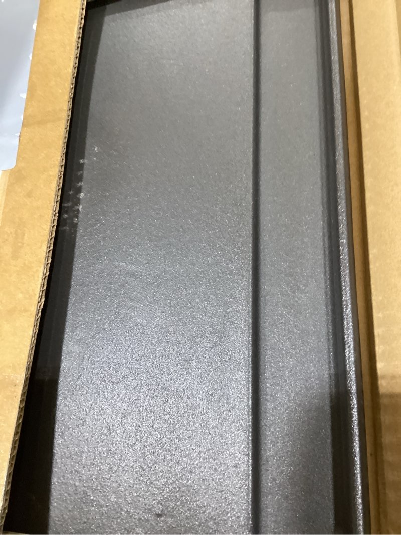 Condition photo showing As Is for JXGRIDL236 Griddle Replacement Parts for GE Stove Parts Top Griddle Plate General Electric Gas Range Parts Cast Iron Side Griddle JGP5036DLBB CGP9536SLSS PGP7036DLBB Flat Top Pan 1 Pack