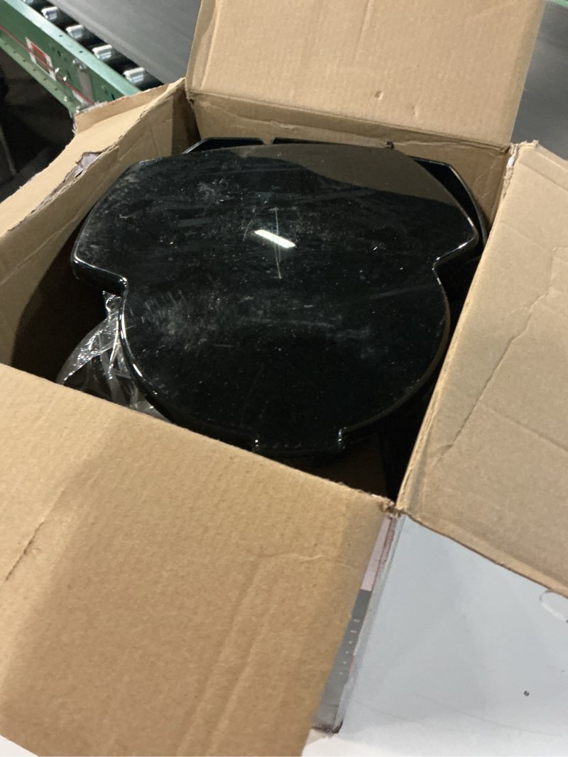 Condition photo showing As Is for black+decker 12-cup digital coffee maker, programmable, washable basket filter, sneak-a-cup, auto brew, water window, keep hot plate, black