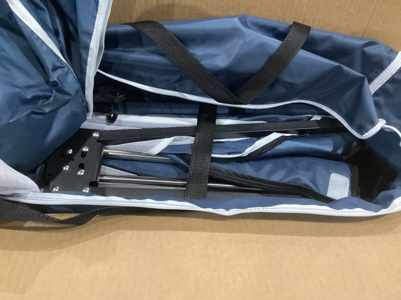 Condition photo showing Good Condition for loobani foldable dog playpen with cover: 1 min setup pet puppy playpen indoor, sturdy reinforced steel/iron frame dog fence, portable whelping box for home dog cat rabbit-43.3"x43.3"x27.1"?patented