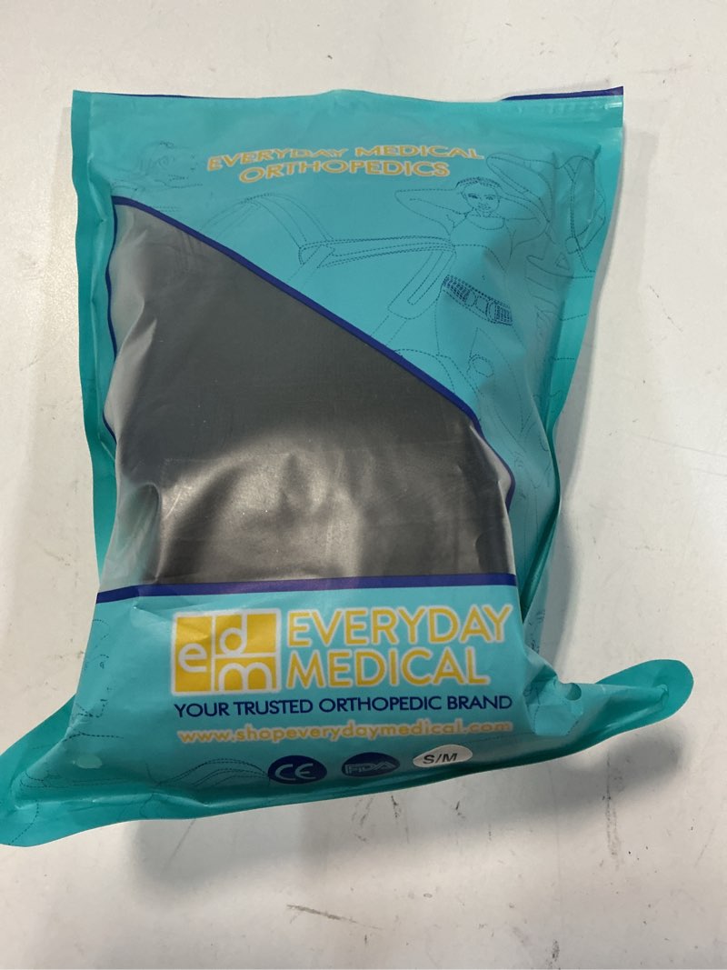 Condition photo showing New/Like New for everyday medical inguinal hernia support belt for men i fits left or right side i post surgery men and womens hernia support truss for inguinal, groin hernias i adjustable waist strap i black, s/m black small/medium (pack of 1)