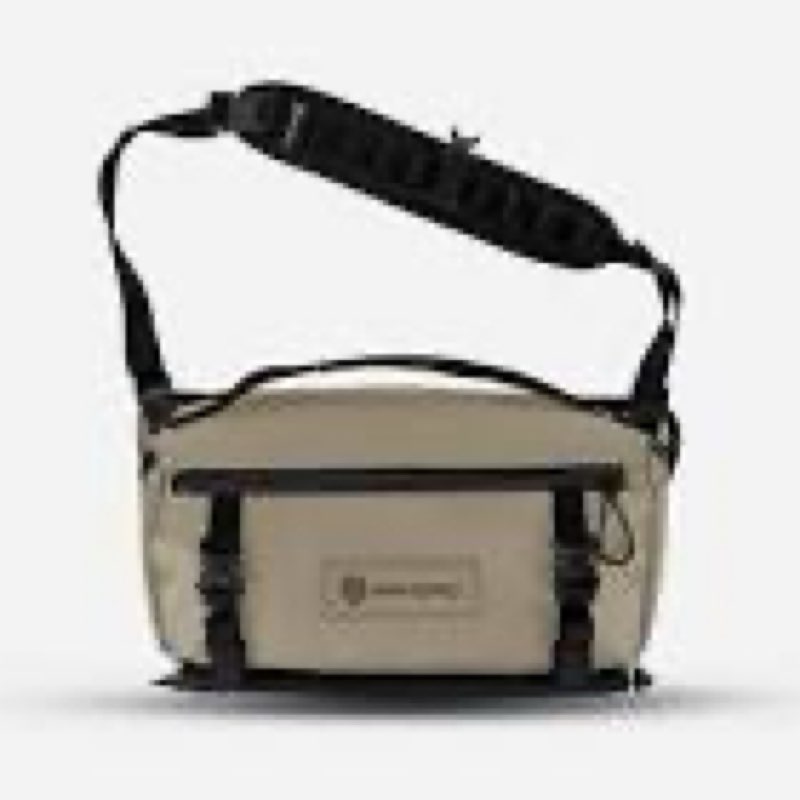 wandrd rogue v1 9l sling: compact camera sling and crossbody bag with fast access, 3-way carry– lightweight everyday bag great for travel, photography, and daily use (yuma tan) yuma tan 9l