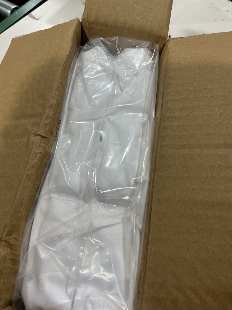Condition photo showing Good Condition for amazon basics waterproof mattress protector, full size, 18-inch deep pocket, white protector full