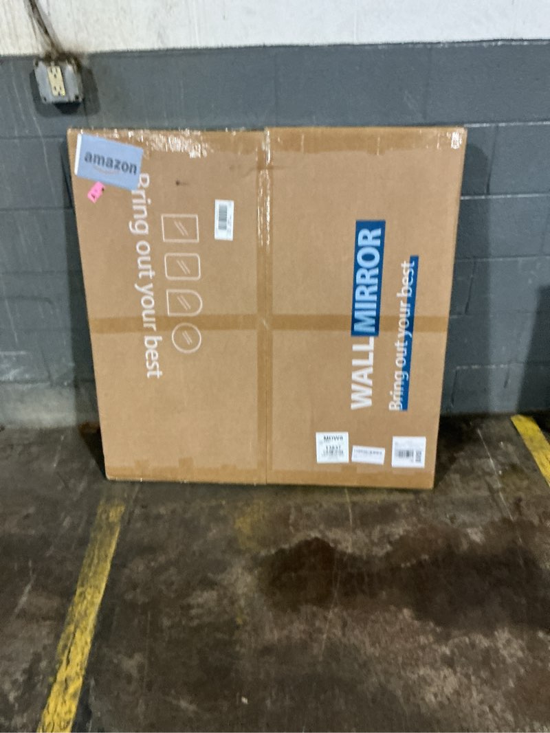 Condition photo showing New/Like New for LED Bathroom Mirror 40 Inch Round Bathroom Mirror with Lights, Circle LED Mirror, Wall Mounted Lighted Bathroom with 3 Colors Brightness, Anti-Fog, Dimmable, Shatter-Proof