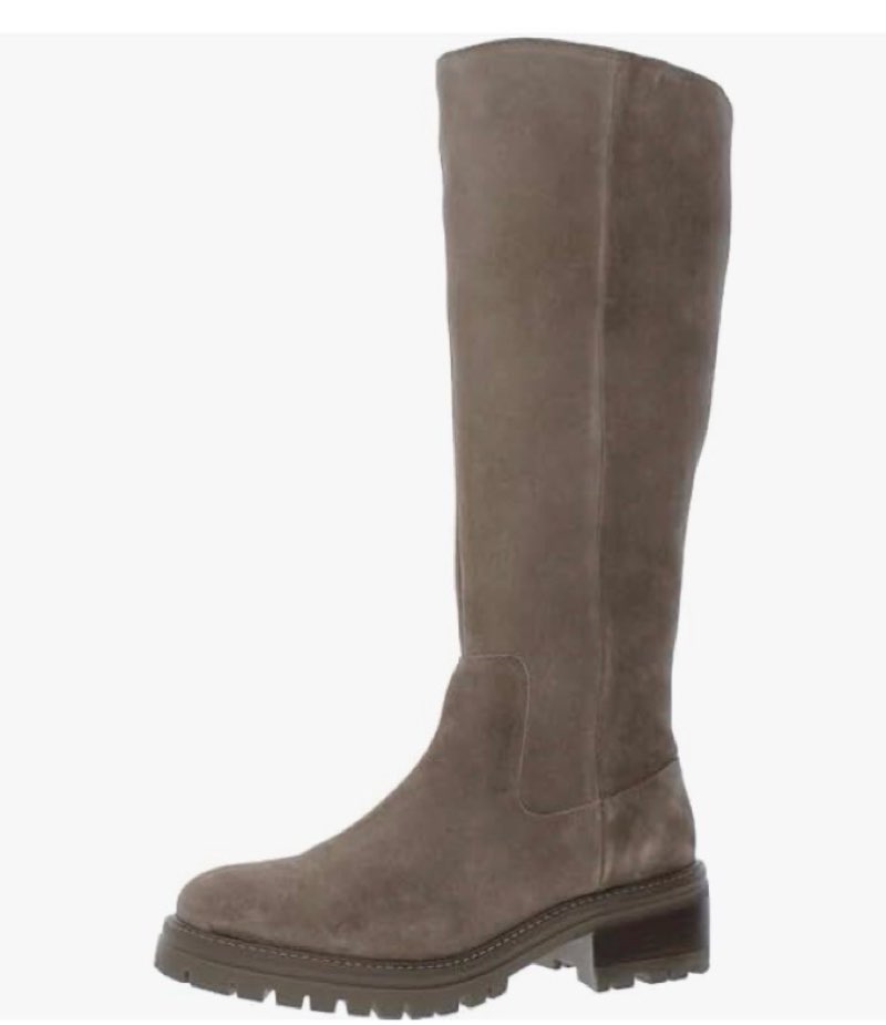 gentle souls by kenneth cole women's brandon boot, charcoal, 9.5