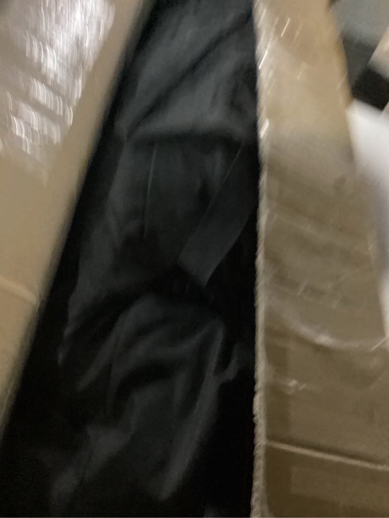 Condition photo showing As Is for 4 Person Outdoor Sauna Tent, 5.91 * 5.91 * 6.23FT Dry Sauna Box for Home Easy Setup Insulated Tent for Home Backyard Gym Camping Ice Fishing