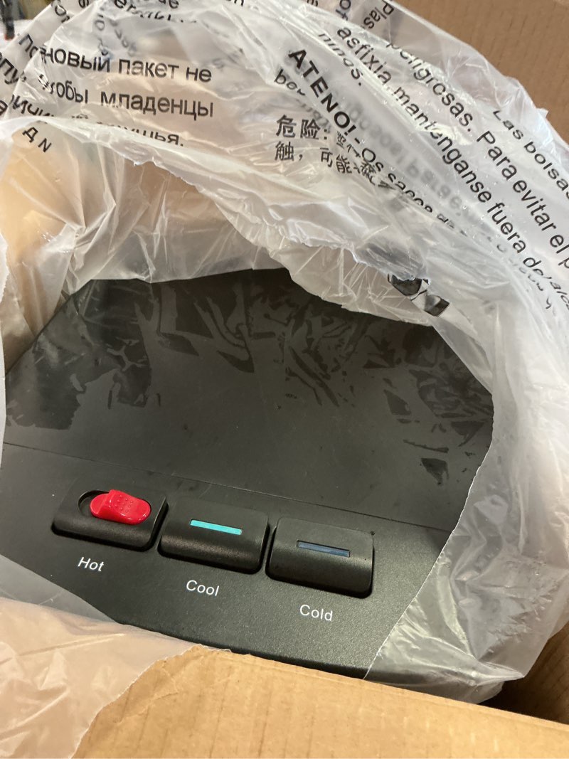 Condition photo showing As Is for Avalon Self Cleaning Bottleless Water Cooler Water Dispenser - 3 Temperature Settings - Hot, Cold & Room Water, Durable Stainless Steel Cabinet, NSF Certified Filter- UL Listed