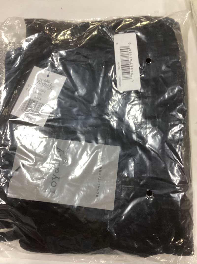 royalty for me women´s cotton gauze cargo skort, black, m