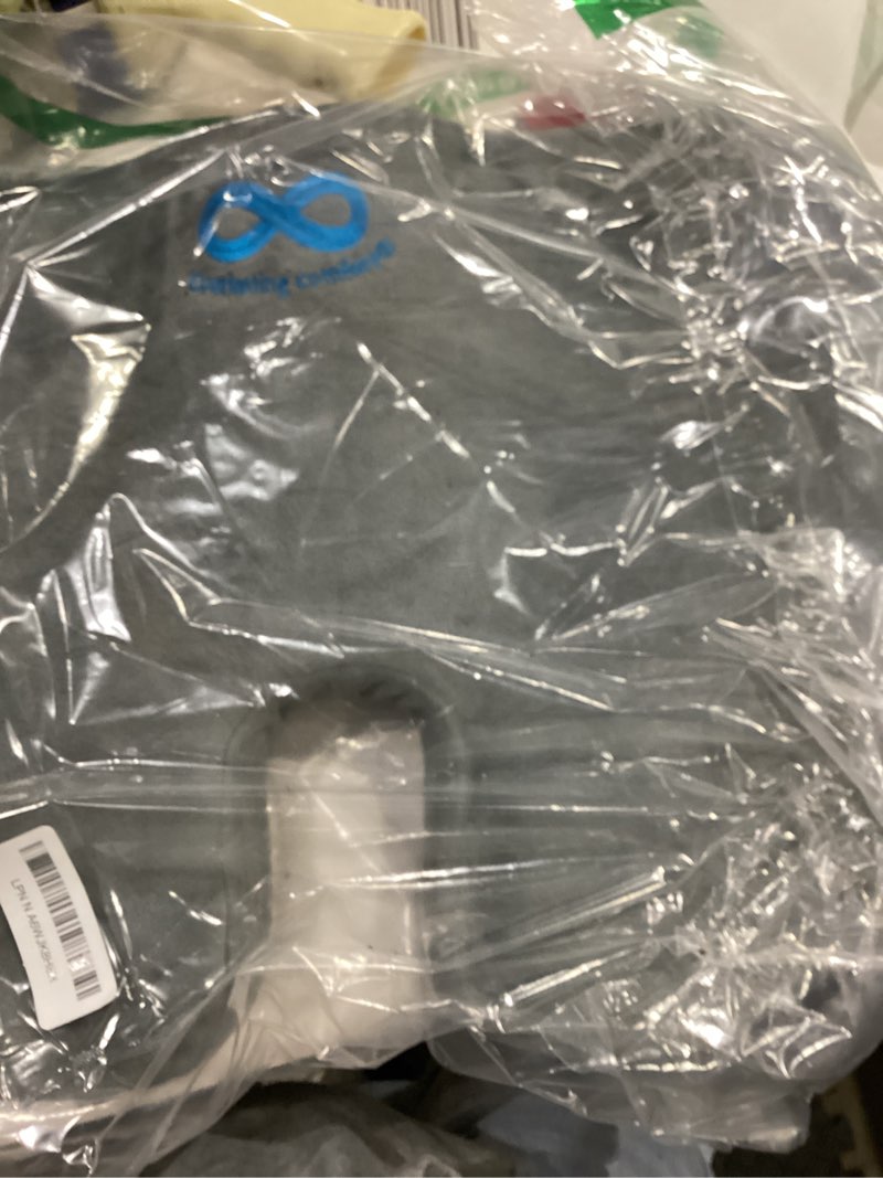 Condition photo showing New/Like New for C CUSHION LAB Patented Pressure Relief Seat Cushion for Long Sitting Hours on Office/Home Chair, Car, Wheelchair - Extra-Dense Memory Foam for Hip, Tailbone, Coccyx, Sciatica - Light Grey Gray