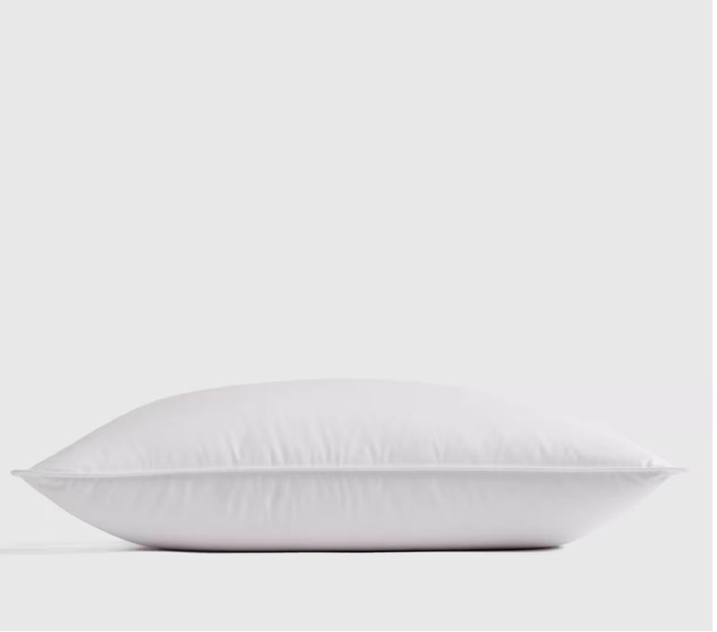 luxe goose down pillow (medium )