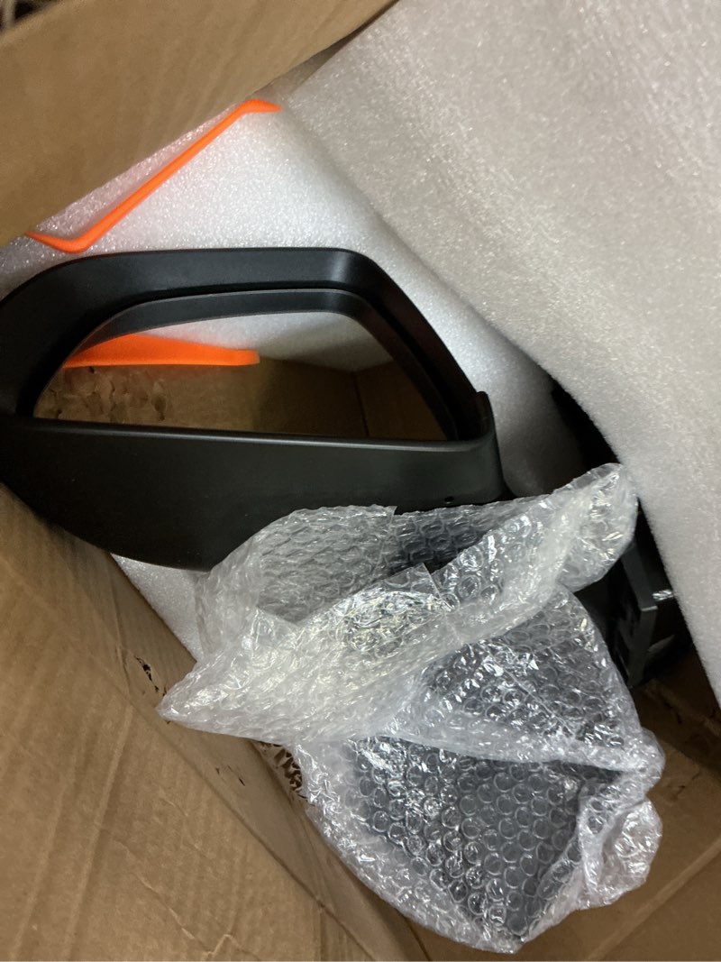Condition photo showing New/Like New for replacement for tesla model 3 2017-2024 with memory recall/power folding/heated glass/power adjusted 51167177128 black left driver side mirror assembly black with left