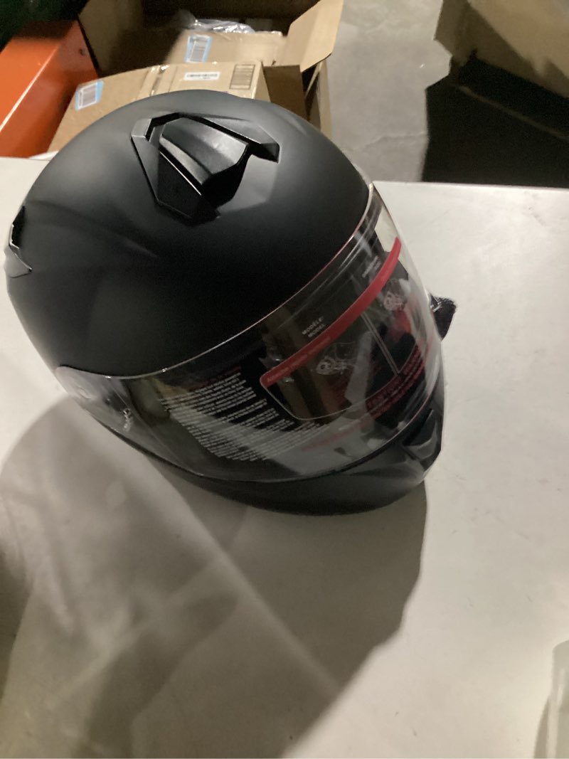 Condition photo showing Good Condition for ILM Full Face Motorcycle Street Bike Helmet with Enlarged Air Vents, Free Replacement Visor for Men Women DOT Approved Model ST-06 (Matte Black, X-Large) X-Large Matte Black