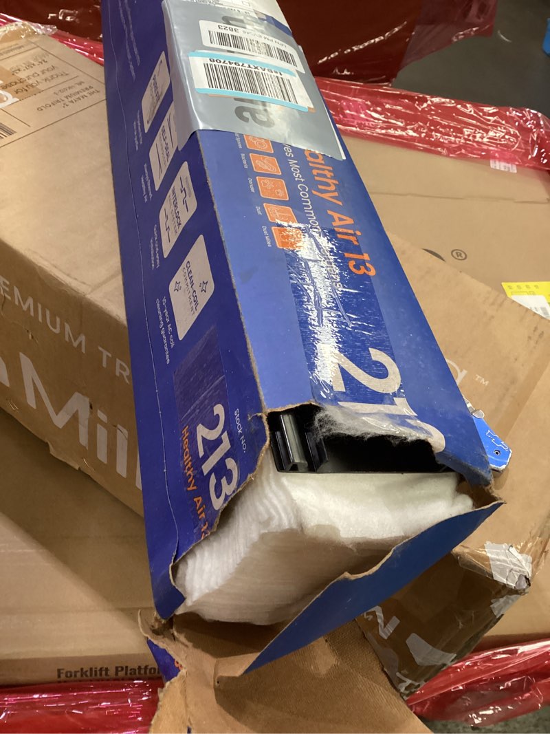 Condition photo showing As Is for AprilAire 213 Replacement Filter for AprilAire Whole House Air Purifiers - MERV 13, Healthy Home Allergy, 20x25x4 Air Filter (Pack of 1)