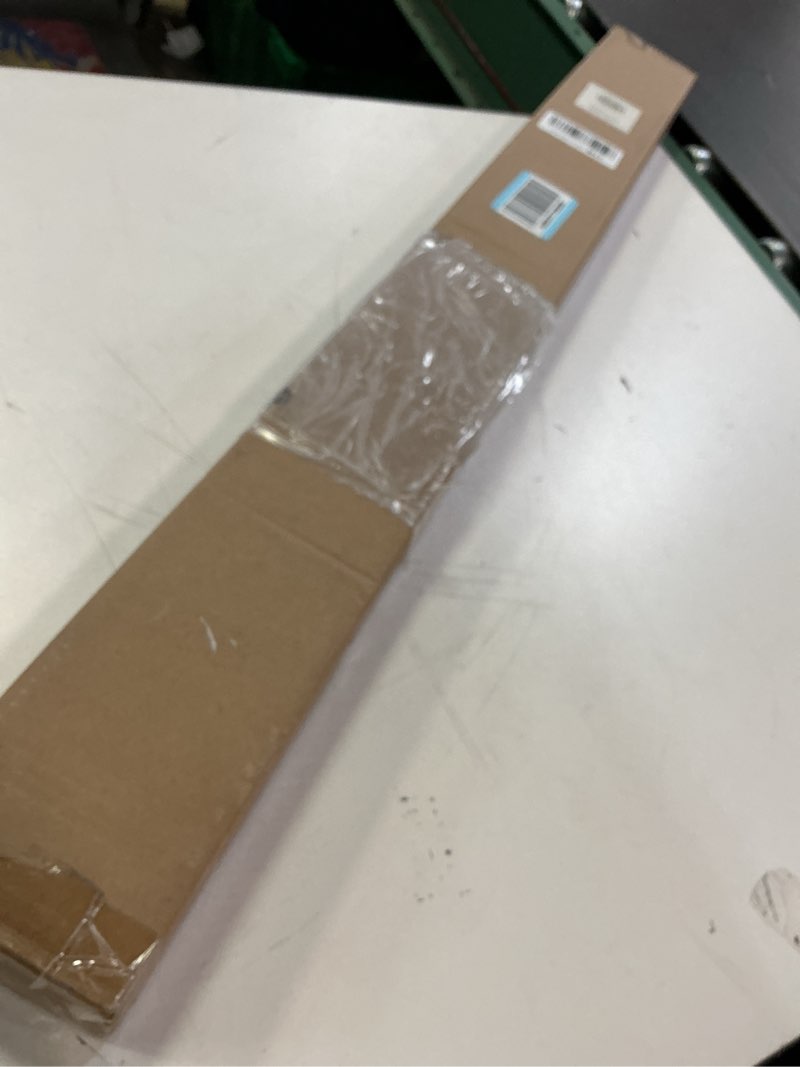 Condition photo showing New/Like New for LazBlinds No Tools-No Drill 1" Aluminum Mini Blinds, Cordless Blinds for Indoor Windows, Light Filtering Horizontal Blinds and Shades for Window Size 38'' W x 48'' H, Silver Grey No Drill-silver Grey 38'' W x 48'' H