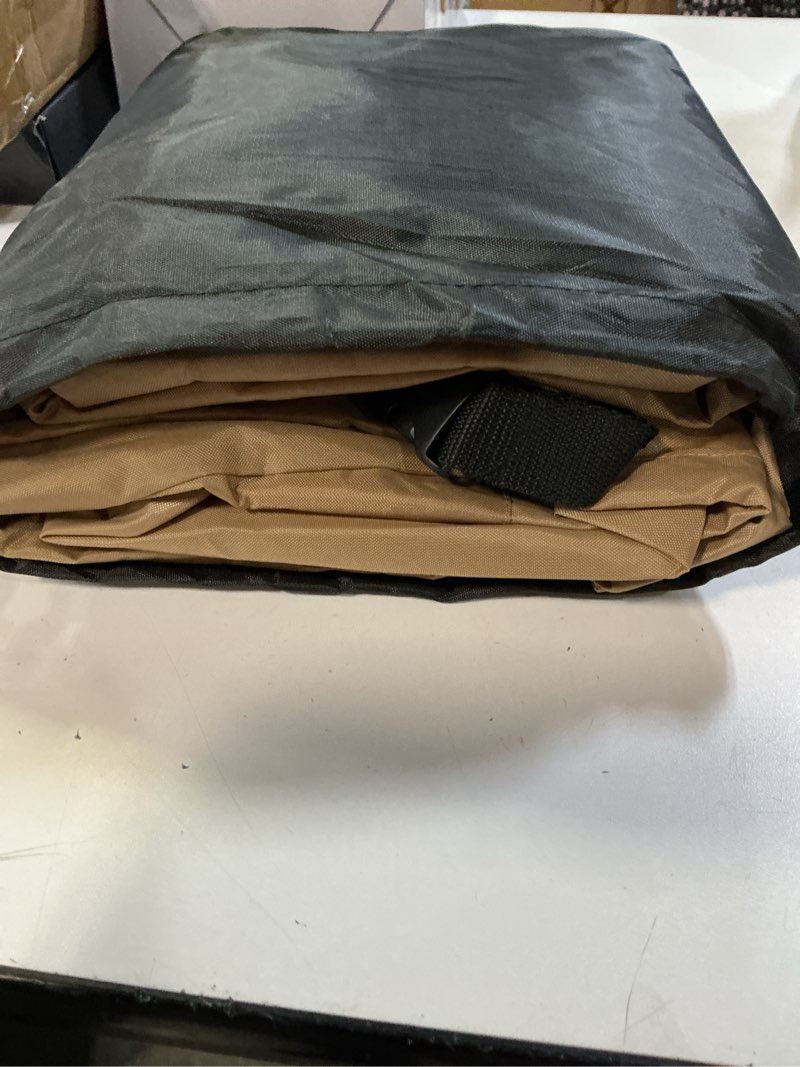 Condition photo showing Good Condition for richwon patio furniture covers waterproof for chairs, lawn outdoor chair covers 2 pack, patio chair covers for outdoor furniture fits up to 30w x 37d x 31h inches, khaki khaki 30"w x 37"d x 31"h