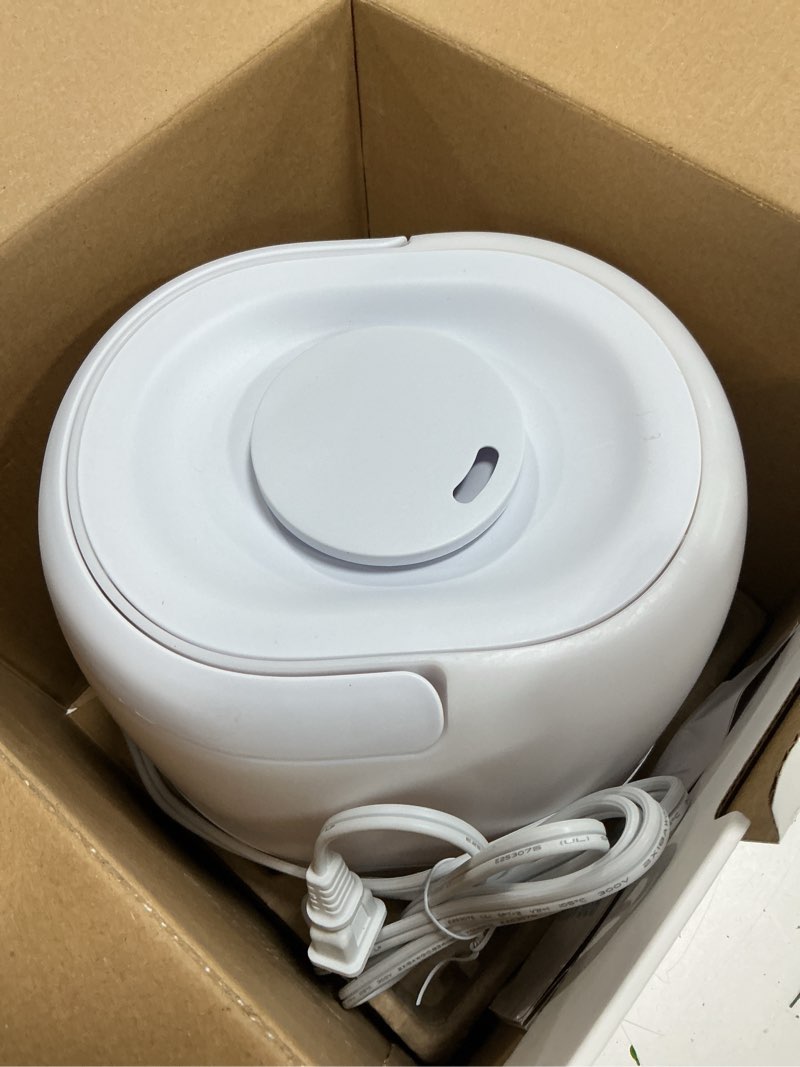 Condition photo showing As Is for Frida Baby 3-in-1 Cool Mist Humidifier for Large Rooms, Top Fill Humidifier for Bedroom, Allergy Relief, 60 Hour Runtime + Nightlight, Auto Shut-Off, Quiet, Carry Handle, Essential Oil Diffuser