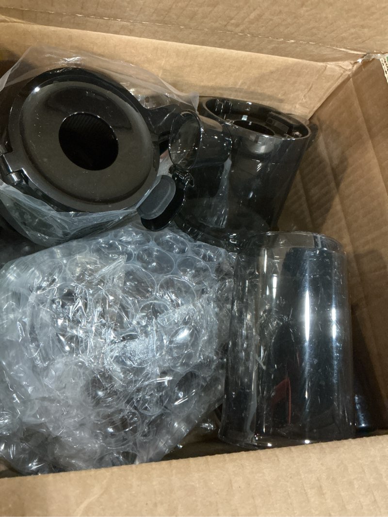 Condition photo showing Good Condition for Juicer Machines - Wide Mouth Feed Chute with Self Feeding Hands-Free Design - Cold Press Juicer for Vegetables and Fruits - Juice Extractor Machine High Juice Yield - With Pusher