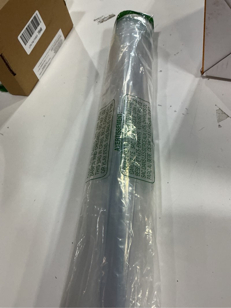 Condition photo showing Good Condition for Clear PVC Table Protector Non-slip Desk Cover Mat Transparent Wood Table Mat Waterproof Table Pad Plastic Desk Protector for Writing Desk TV Bench Sofa Table Vanity Protector Mat 18x28" 1.5mm Thick Clear 1.5mm 18"x28"