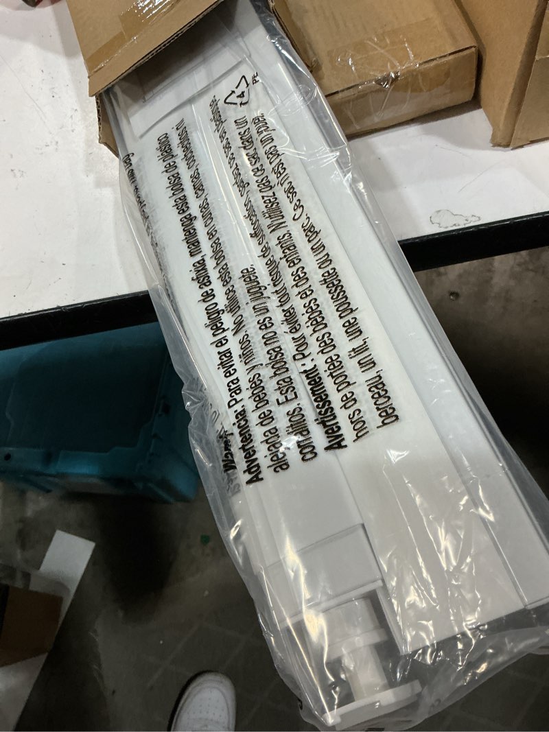 Condition photo showing Good Condition for lazblinds no tools no drill cordless cellular shades, light filtering honeycomb shades for home, thermal insulation blinds for windows, 32" w x 64" h, white light filtering-white 32" w x 64" h