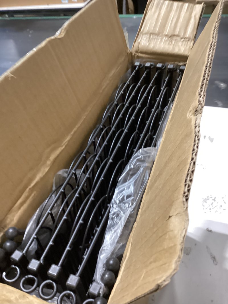 Condition photo showing Good Condition for decorative garden fence 24in(h) x11.25ft(l),10 pack rustproof metal no dig fence animal barrier for dog, arched flower bed edging ornamental wire border panel fencing for yard patio outdoor decor 10 panels-24in(h)x11.25ft(l)