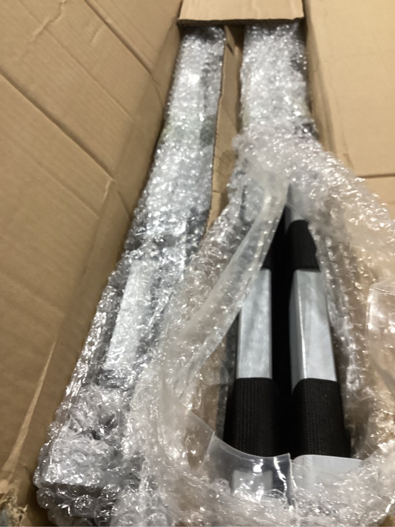 Condition photo showing Good Condition for spaceaid fully assembled luggage rack 2 pack, bamboo foldable suitcase stand for guest room, heavy d