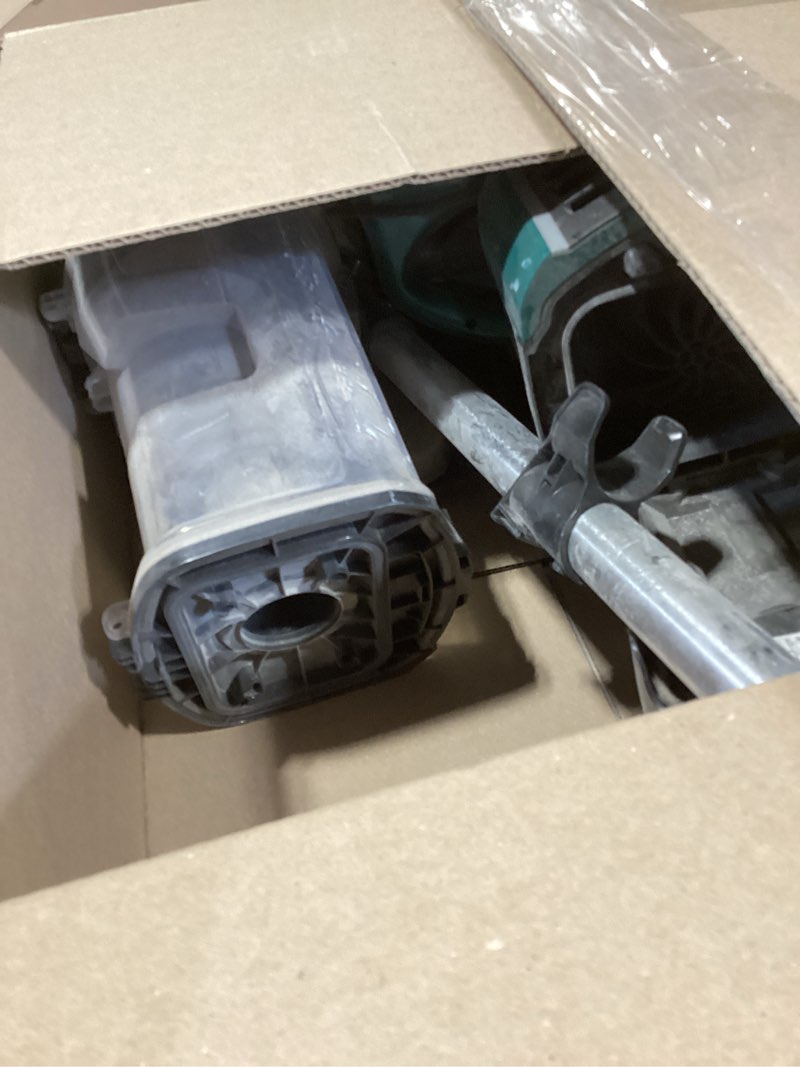 Condition photo showing As Is for shark upright vacuum, navigator lift-away deluxe with large dust cup capacity, hepa filter, swivel steering, upholstery tool & crevice tool, blue, nv360 navigator (navy)