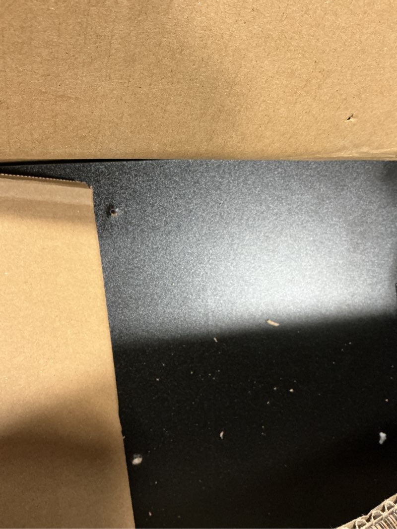 Condition photo showing As Is for ErGear Height Adjustable Electric Standing Desk, 47.2 x 23.6 Inches Sit Stand up Desk, Memory Computer Home Office Desk with Two-Piece Desktop (Black)